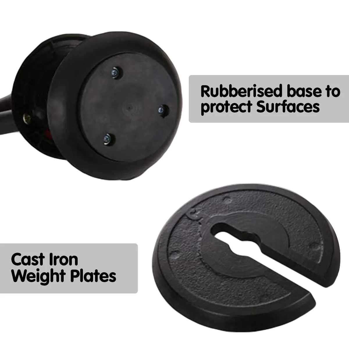 2x Adjustable Kettlebells Weights Dumbbell (18kg) by Powertrain