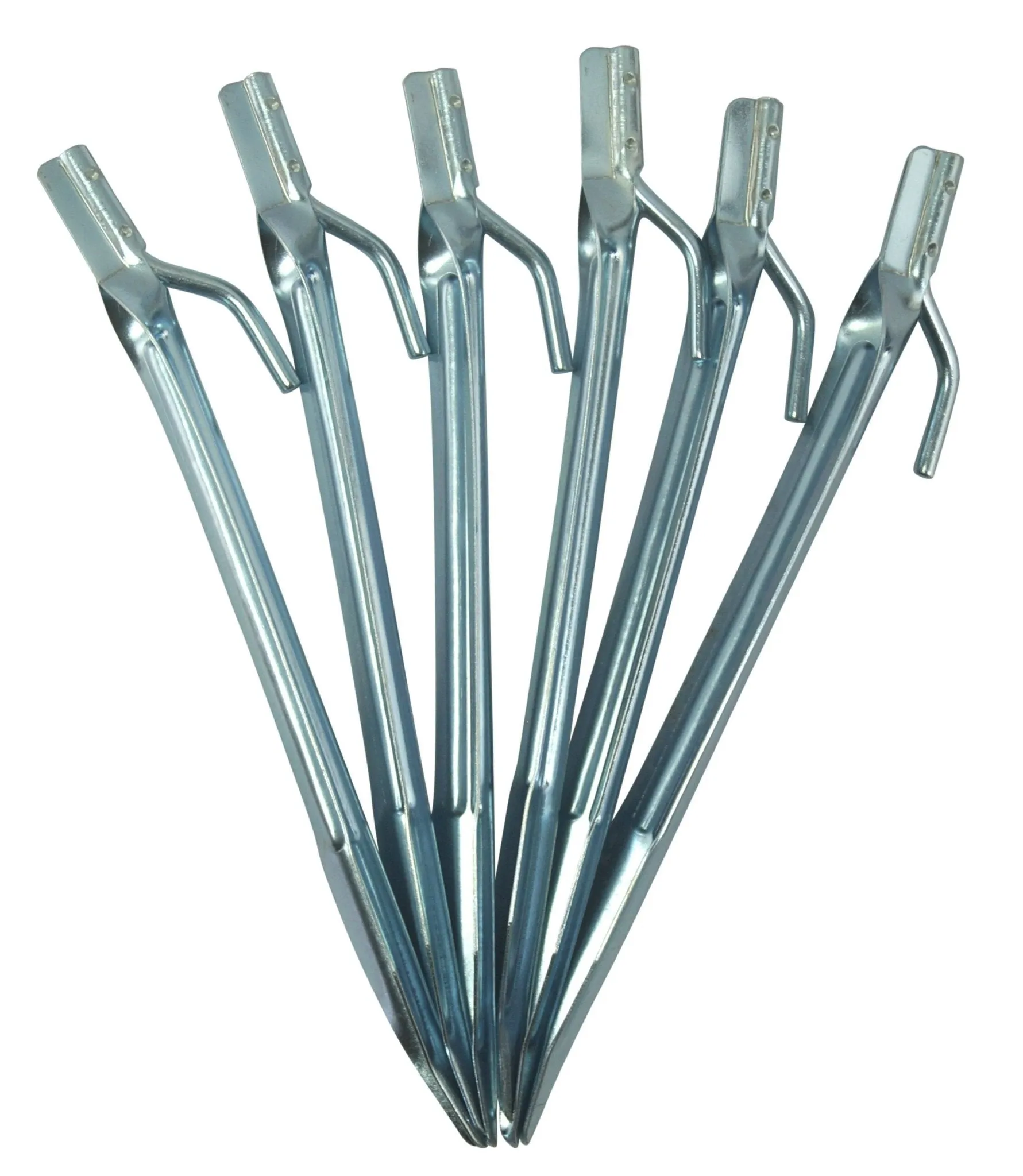 9 Inch Heavy Duty Tent Pegs (Pack of 6)
