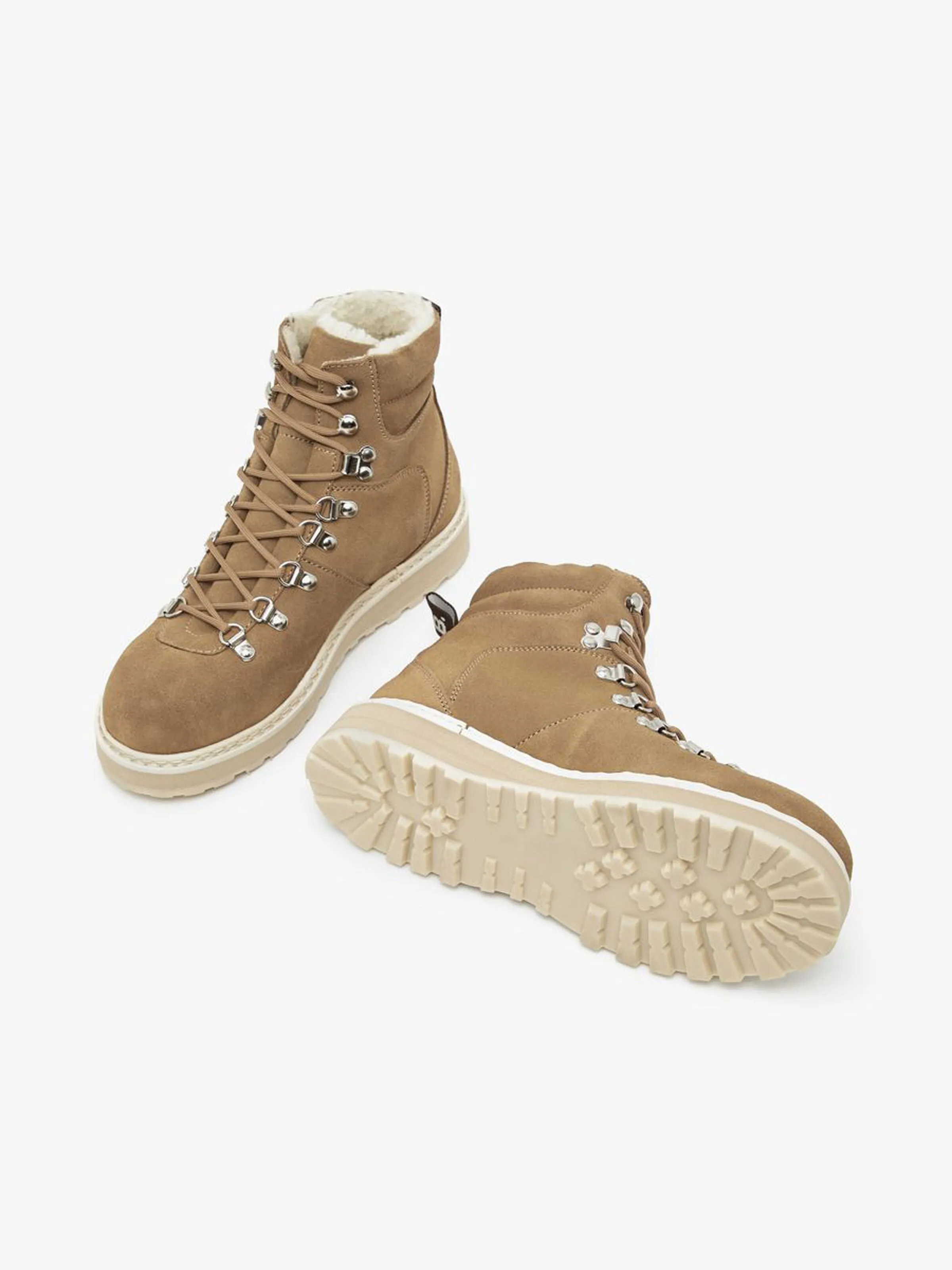 Biagaby Classic Hiking Boot Suede - Camel