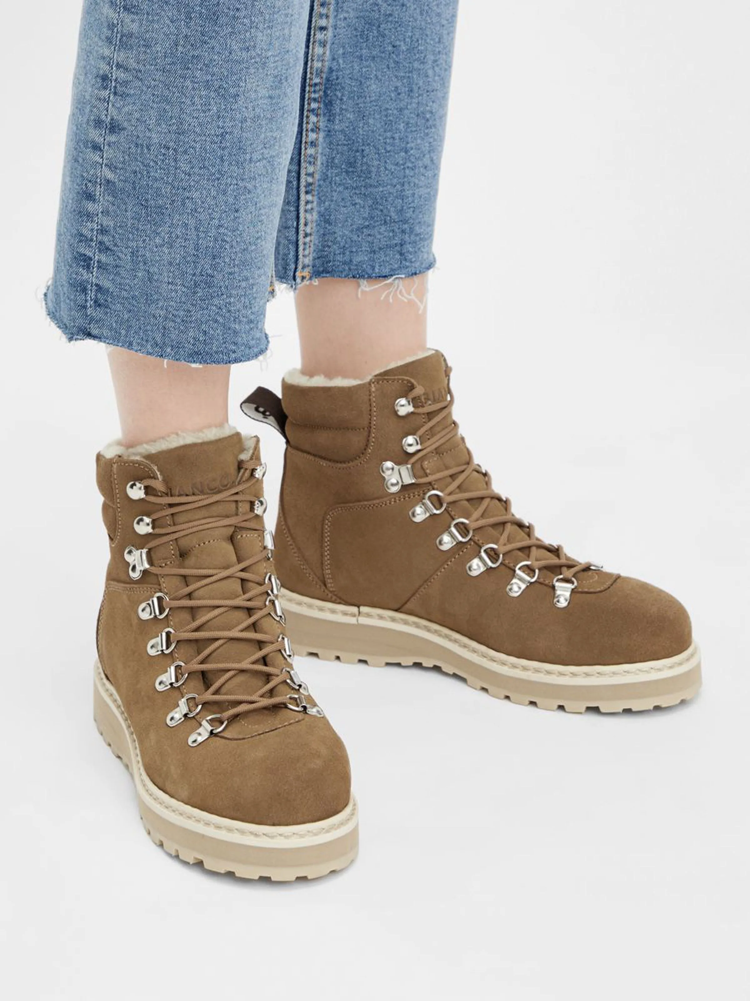 Biagaby Classic Hiking Boot Suede - Camel