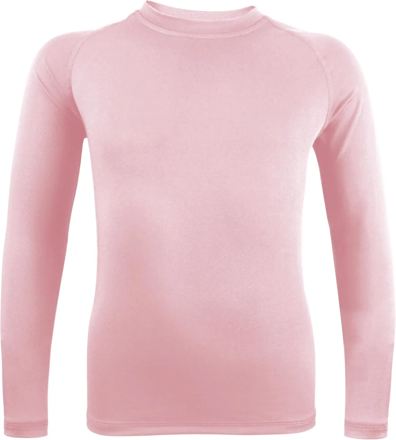 Boys' Girls' Compression Shirt Long Sleeve Moisture Wicking Sports Baselayer for Youth Football Baseball