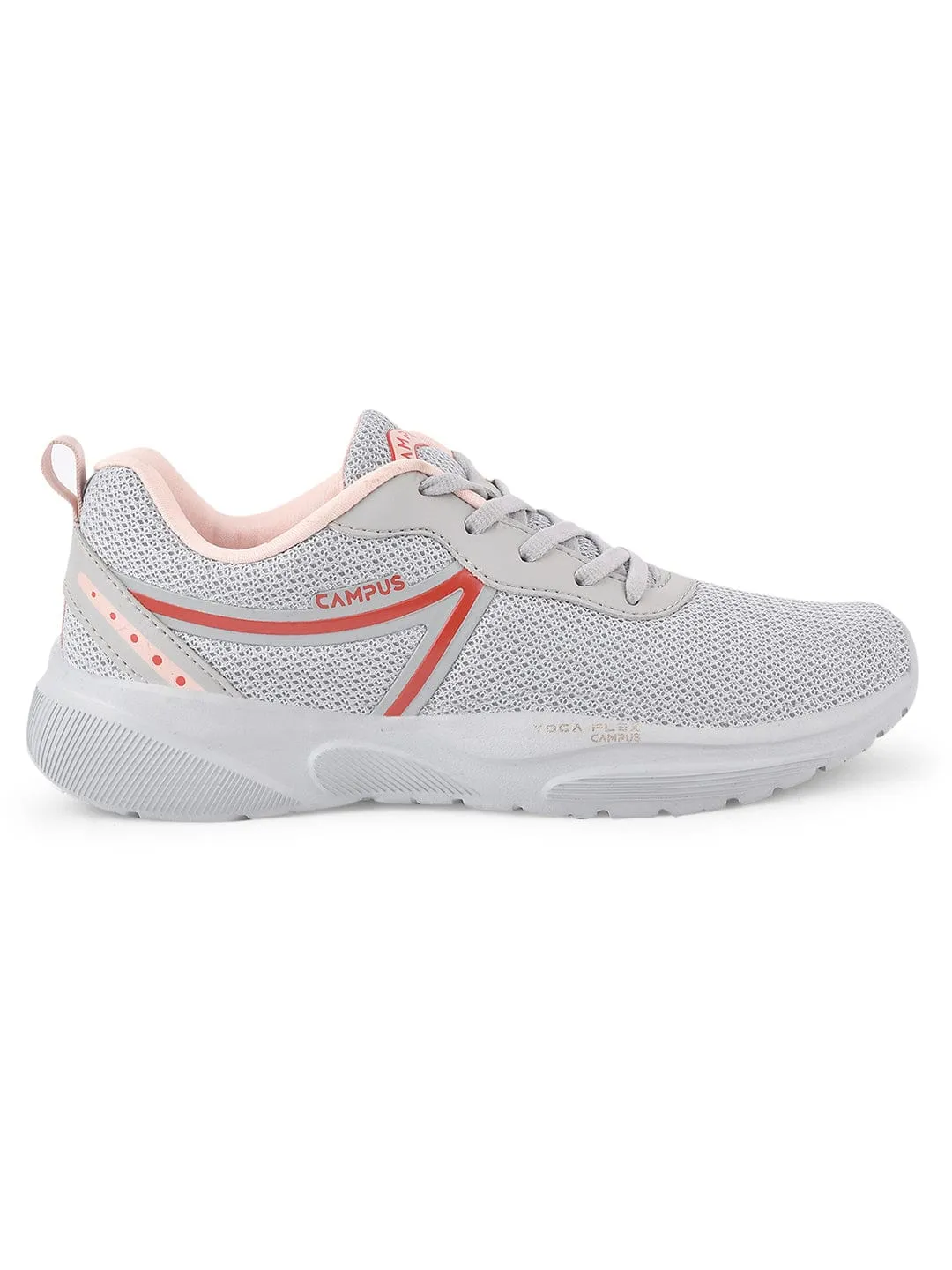 CAMP JULIA Grey Women's Running Shoes