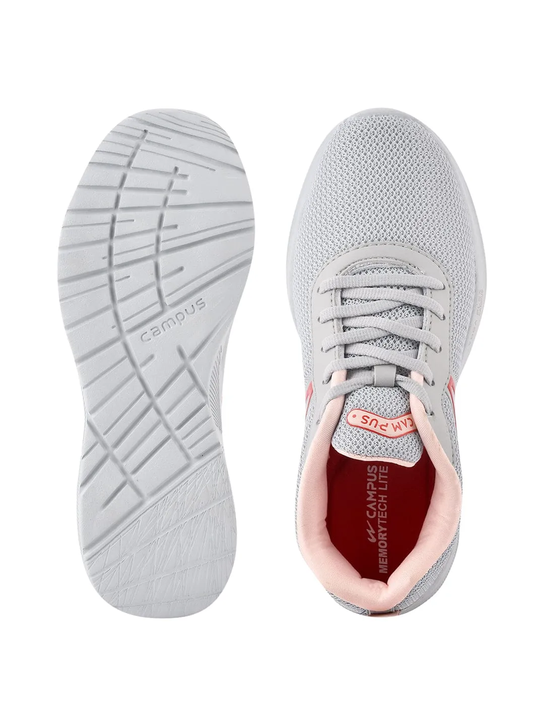 CAMP JULIA Grey Women's Running Shoes