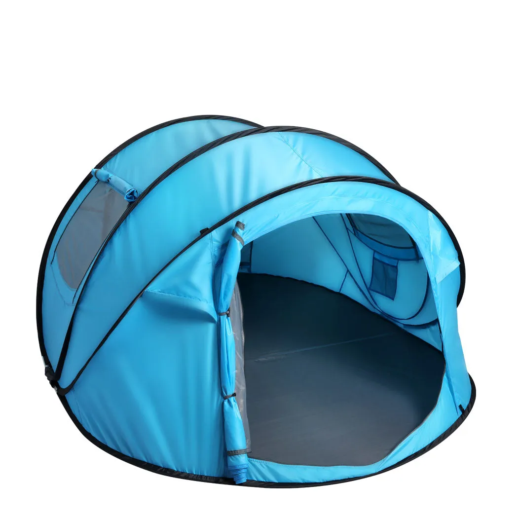 Camping Tent Pop-Up Beach Outdoor Family Portable Dome - 4 Person