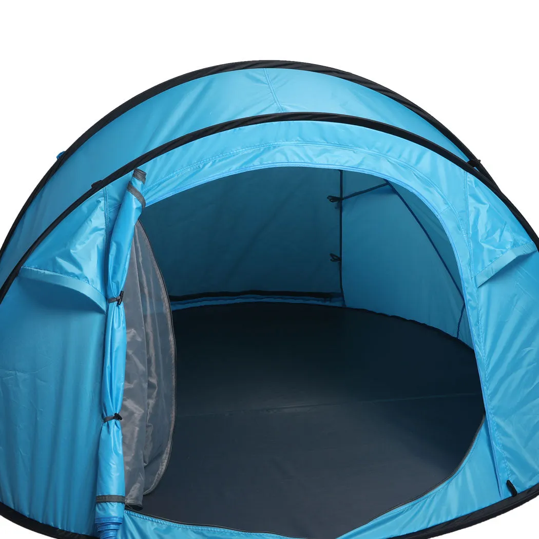 Camping Tent Pop-Up Beach Outdoor Family Portable Dome - 4 Person