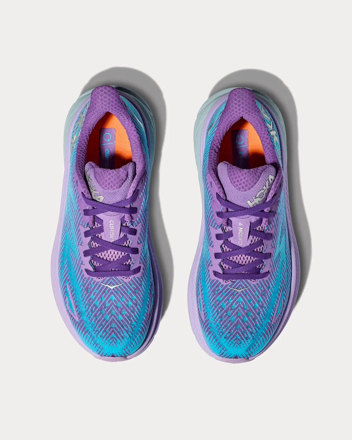 Clifton 9 Chalk Violet / Pastel Lilac Running Shoes