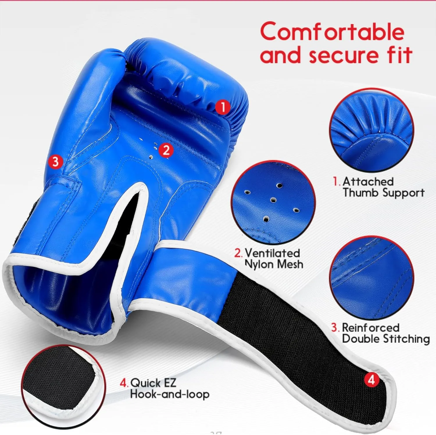 Kids Boxing Gloves for Boys and Girls,Youth Boxing Training Gloves for 3-15,Kids Sparring Boxing Gloves for Punching Bag, Kickboxing, Muay Thai, MMA