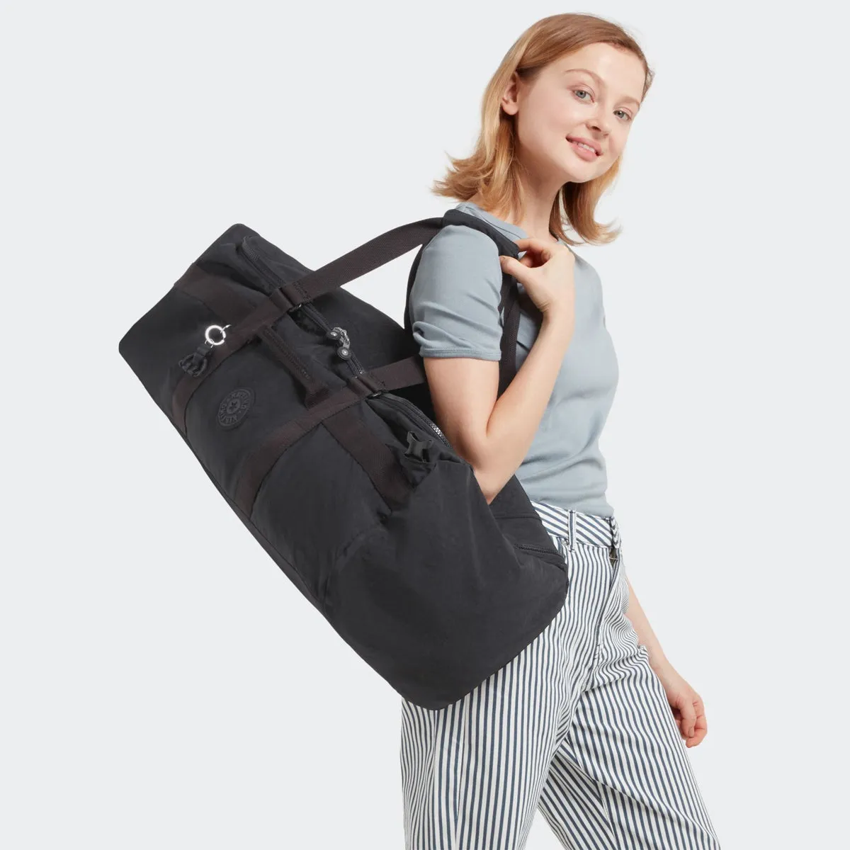 Kipling - Zaino Medio Jonis M Weekender Black Noir - KPKI7893 - BLACK/NOIR