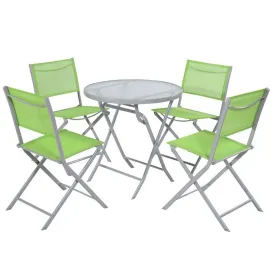 Light Green 5-Piece Outdoor Patio Furniture Set