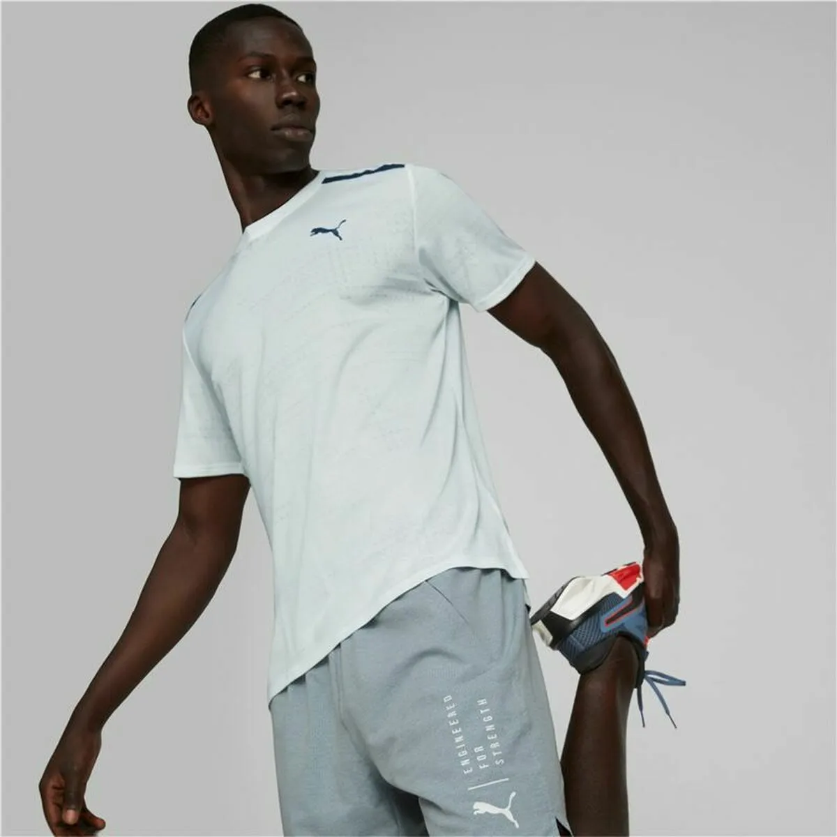 Men'S Sports Shorts Puma Train Ultraweave Grey