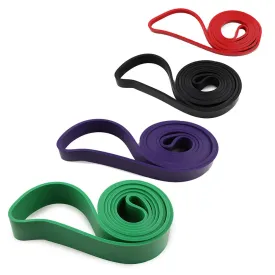 Natural Rubber Resistance Bands - 41" (208cm) for Fitness