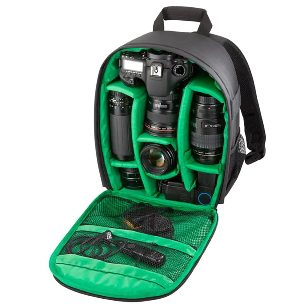 Outdoor Single Lens Digital Camera Bag Wear-resistant Shoulder Pouch Backpack