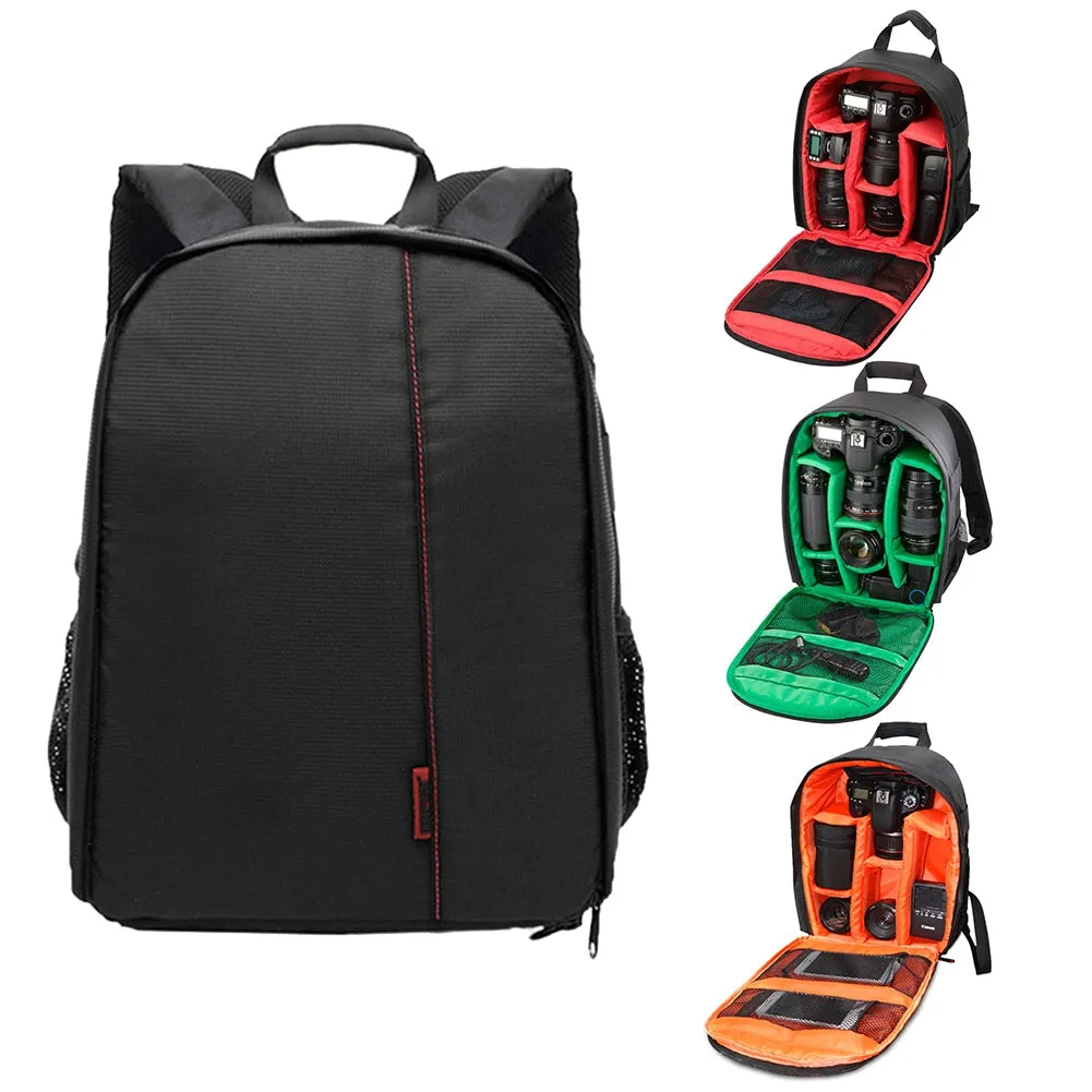 Outdoor Single Lens Digital Camera Bag Wear-resistant Shoulder Pouch Backpack
