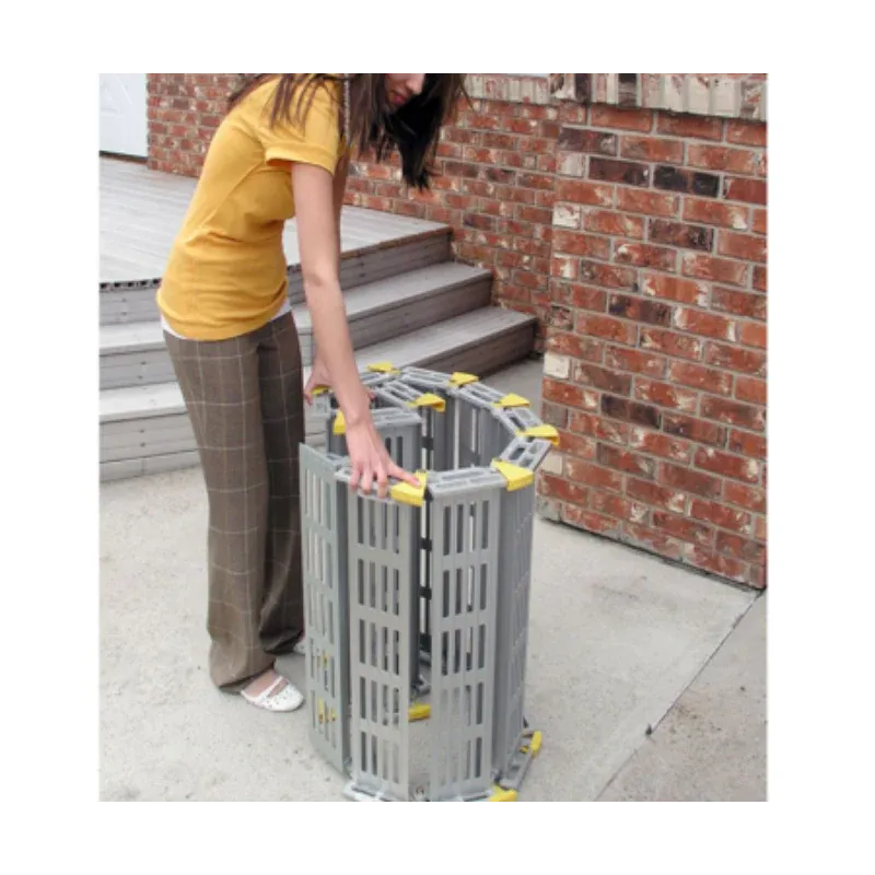 Roll A Ramp Twin Track Portable Wheelchair Ramp - 12" Wide - 7' Length
