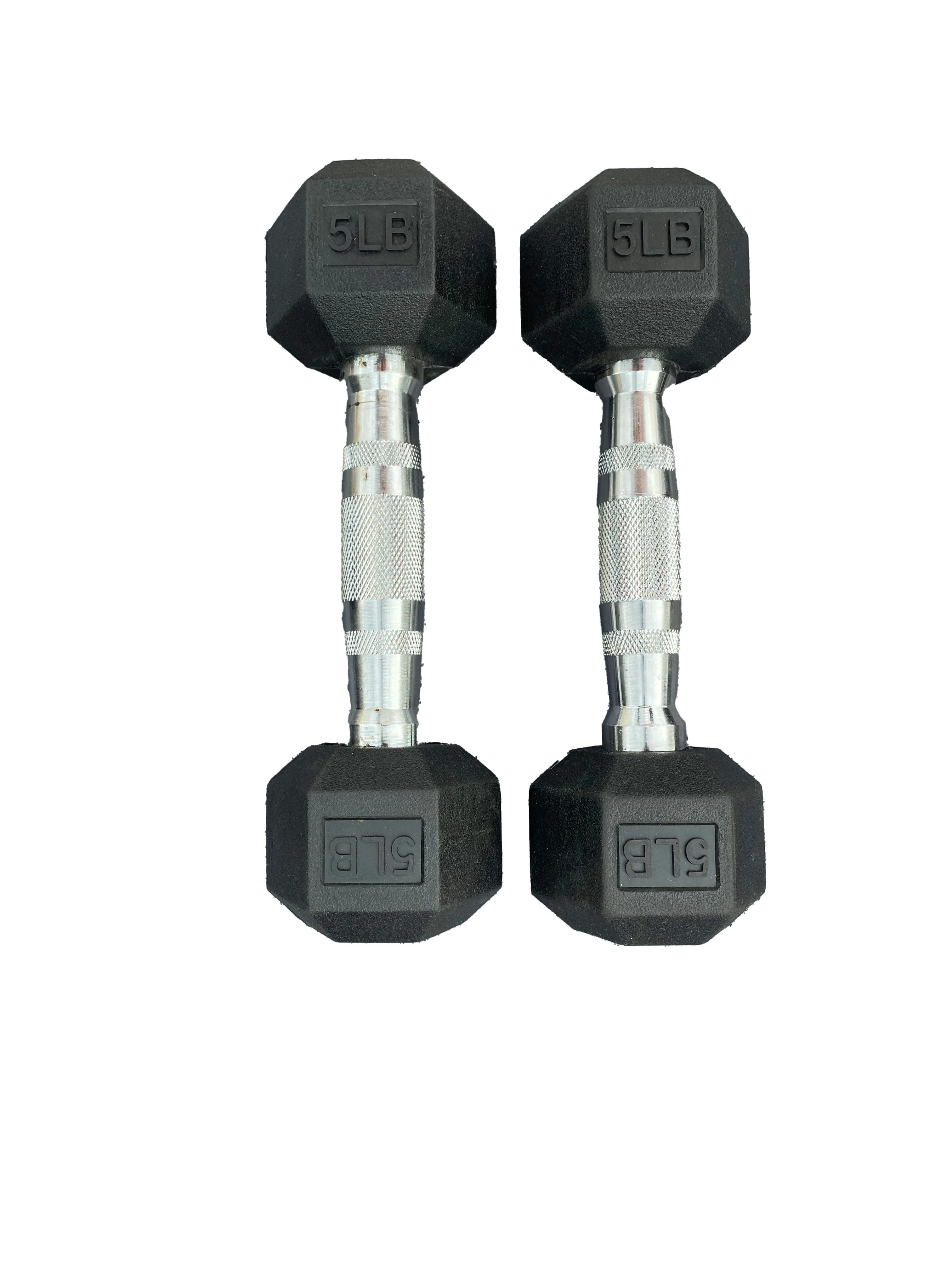 Rubber Hex Dumbbells Sets