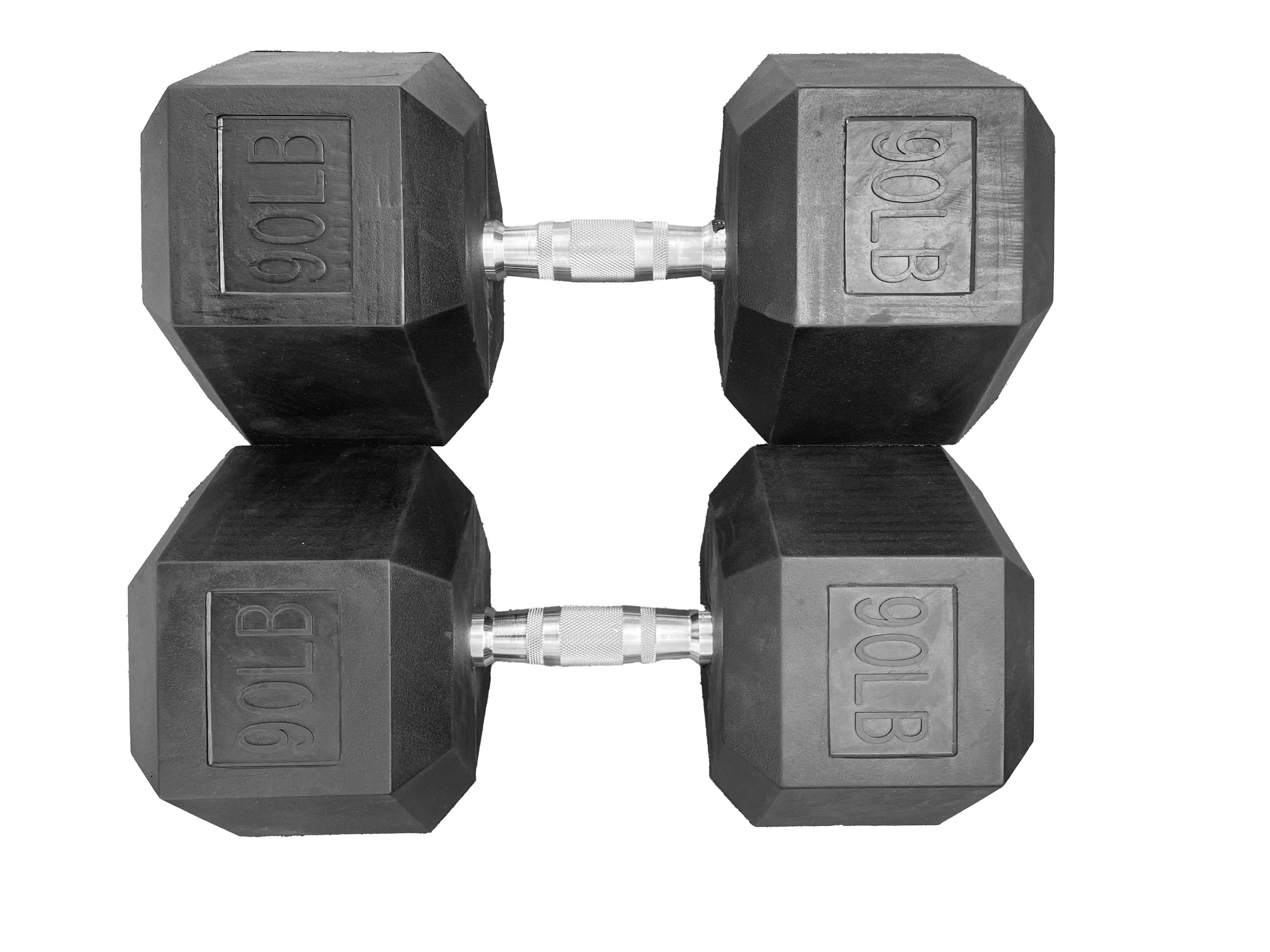 Rubber Hex Dumbbells Sets
