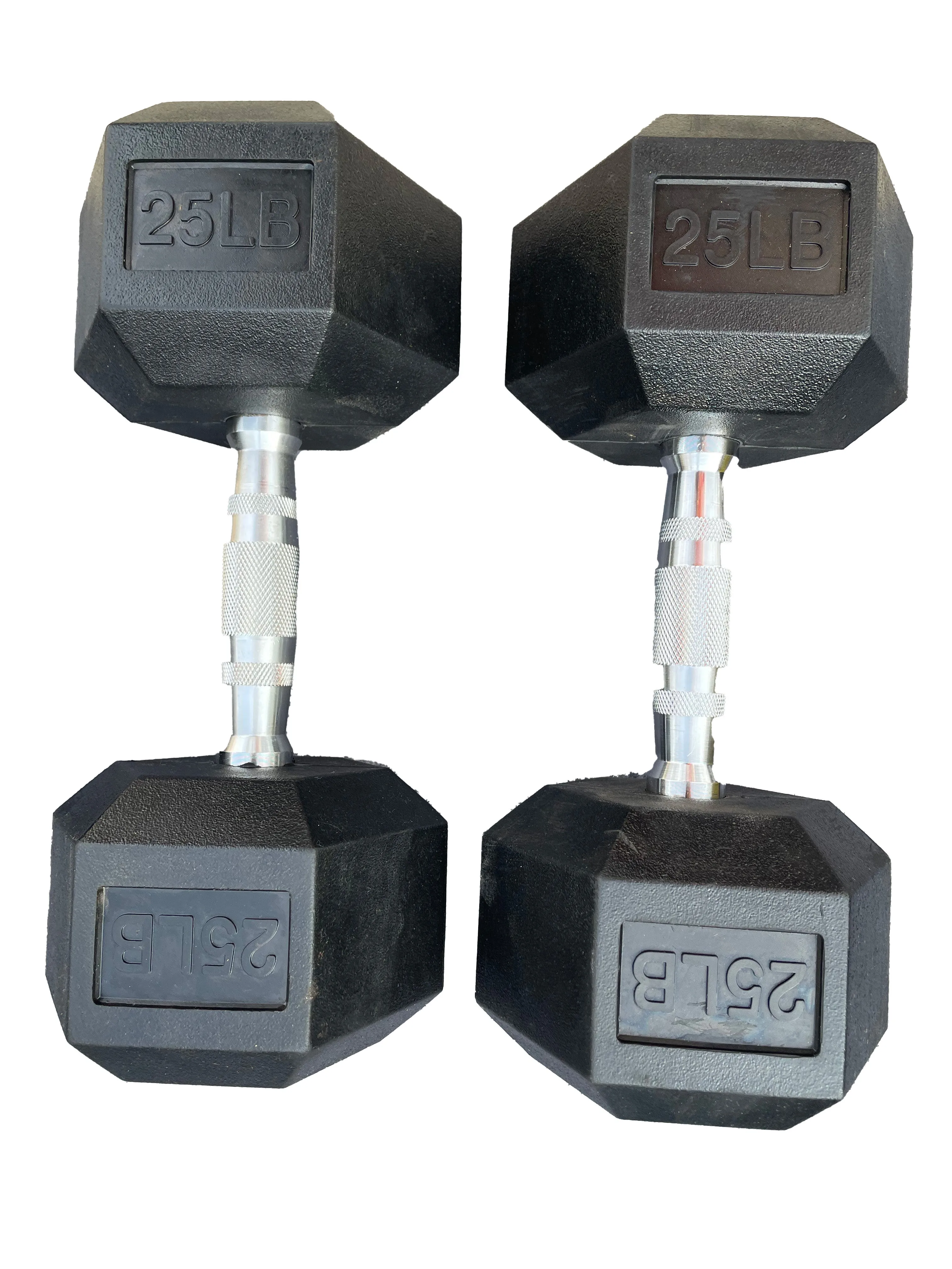 Rubber Hex Dumbbells Sets