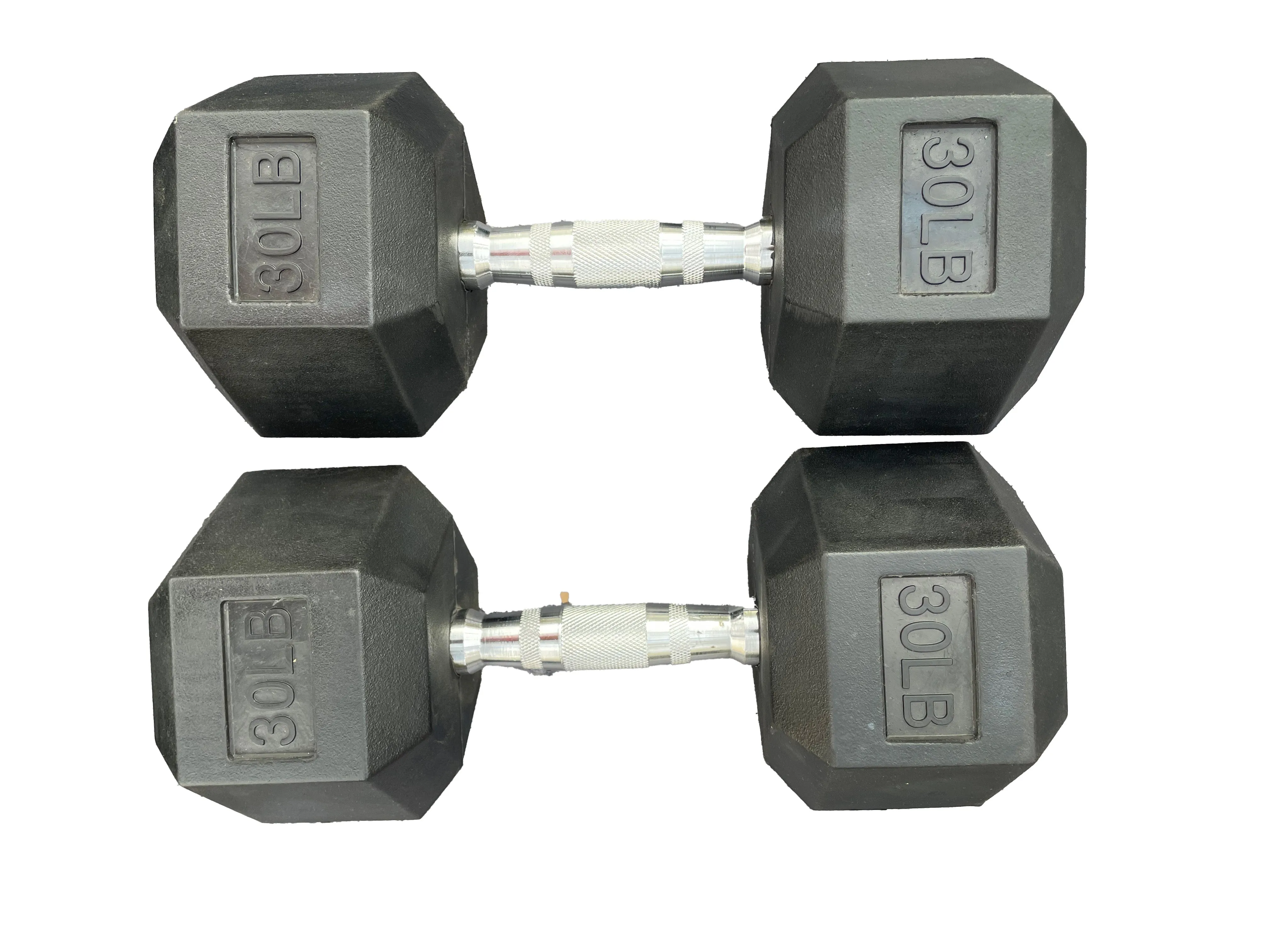Rubber Hex Dumbbells Sets