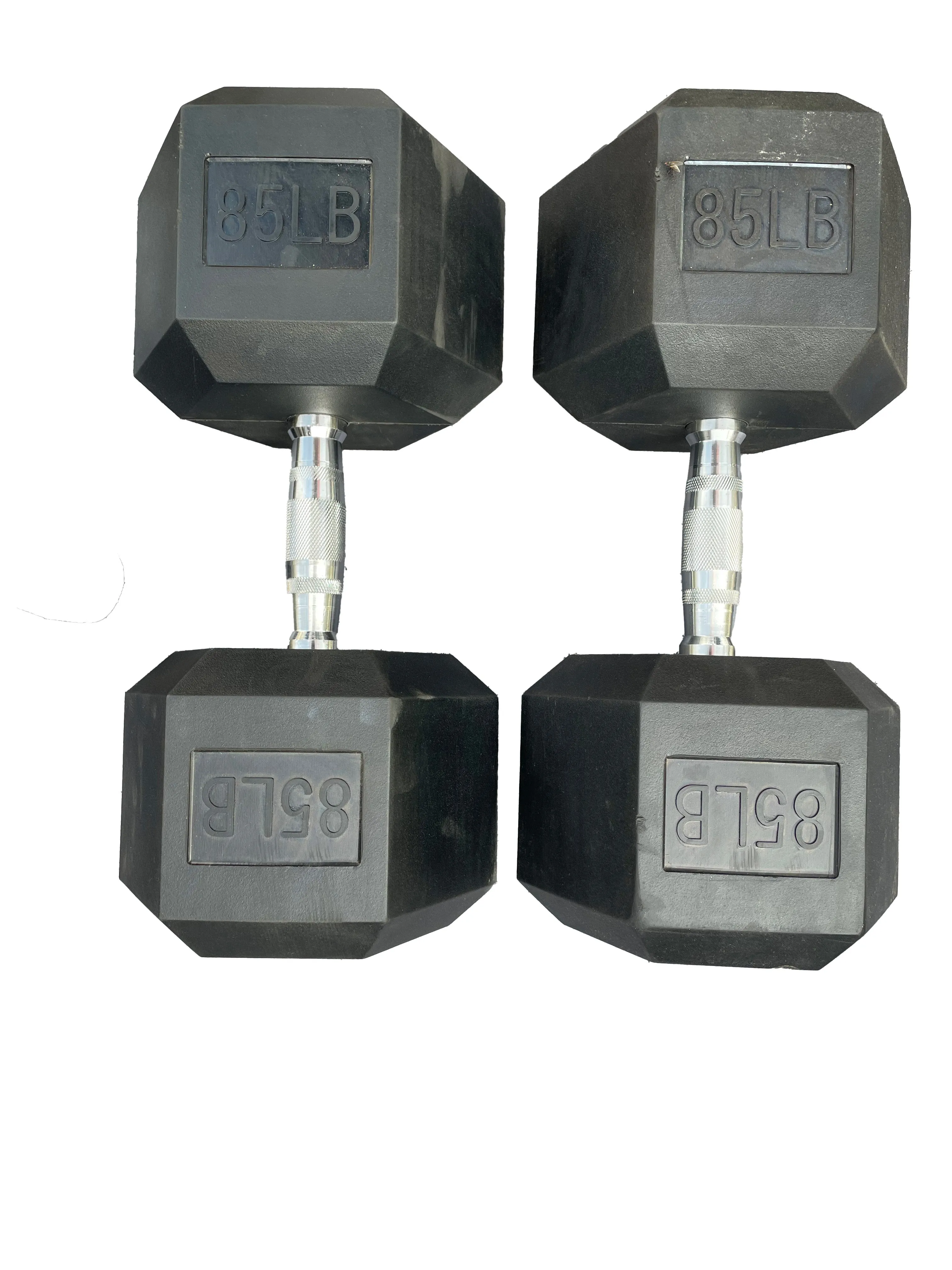 Rubber Hex Dumbbells Sets