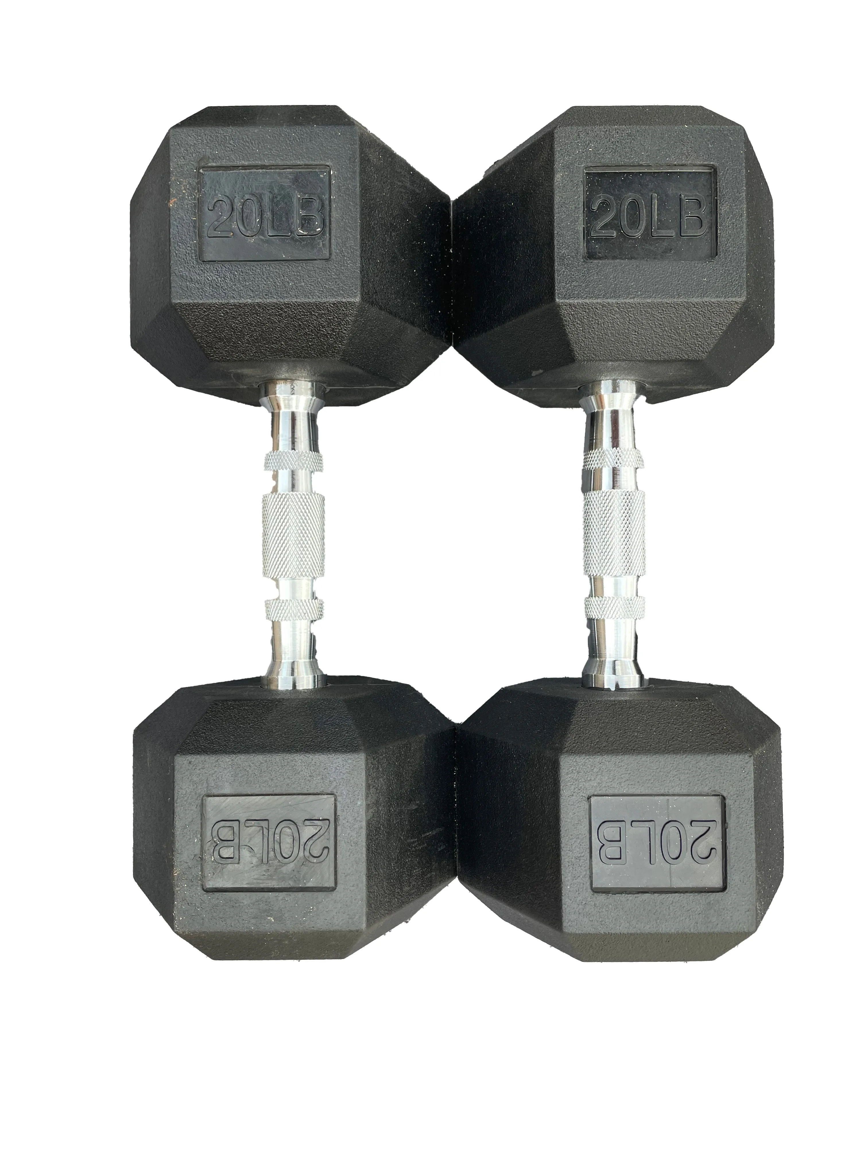 Rubber Hex Dumbbells Sets