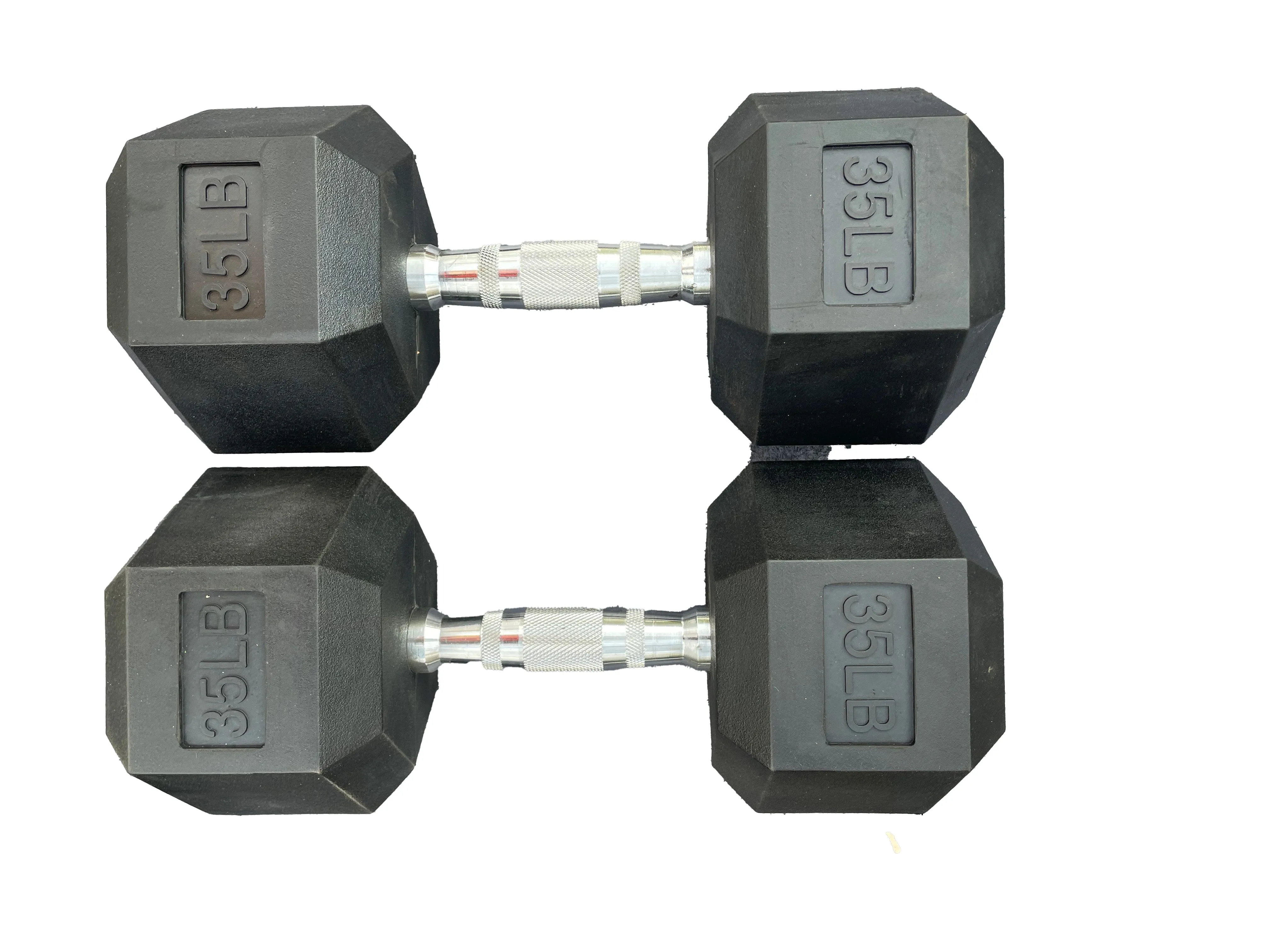 Rubber Hex Dumbbells Sets