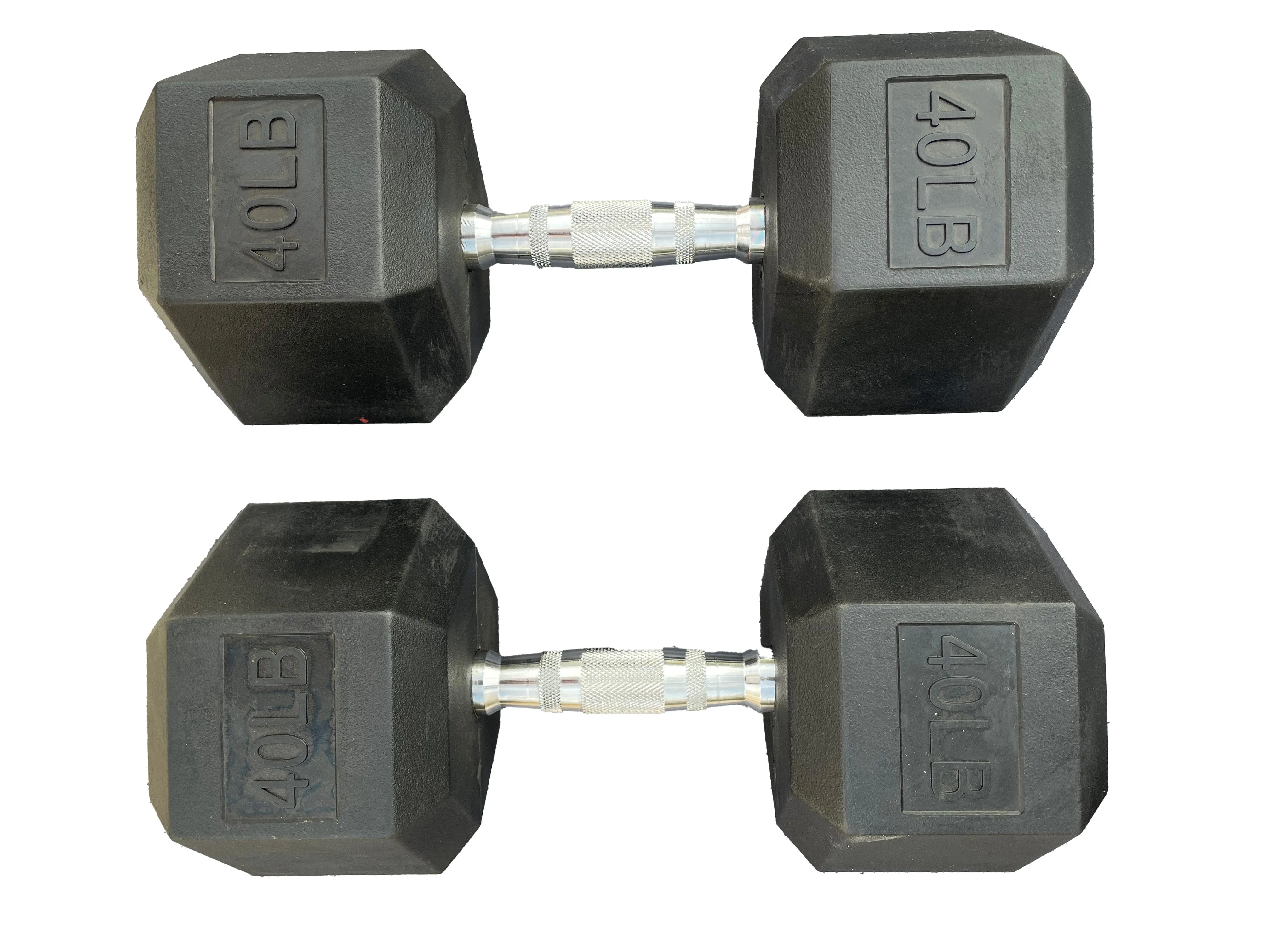 Rubber Hex Dumbbells Sets