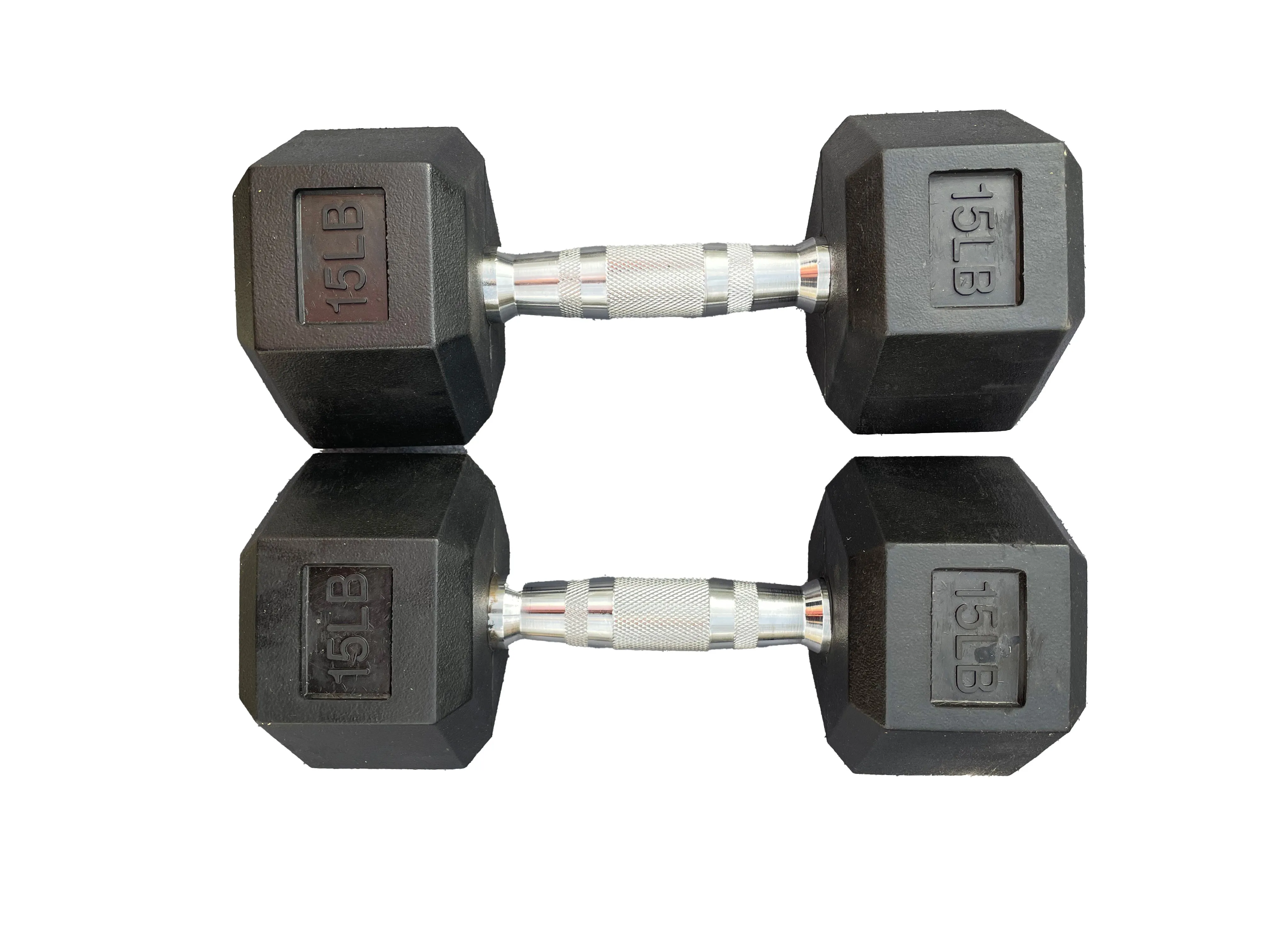 Rubber Hex Dumbbells Sets