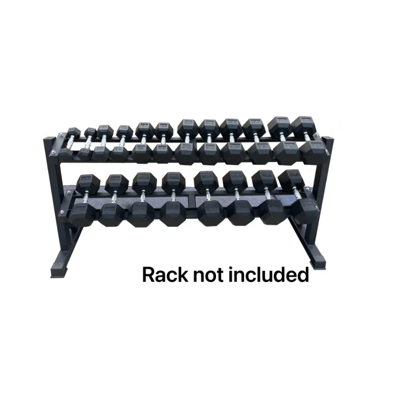 Rubber Hex Dumbbells Sets