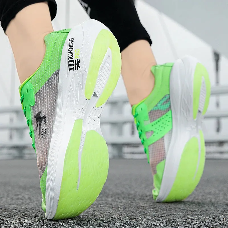 Super Light running shoes man P 2 full Palm Carbon Board running shoes race professional marathon sports shoes
