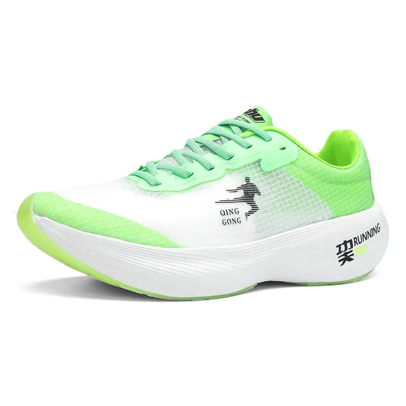Super Light running shoes man P 2 full Palm Carbon Board running shoes race professional marathon sports shoes