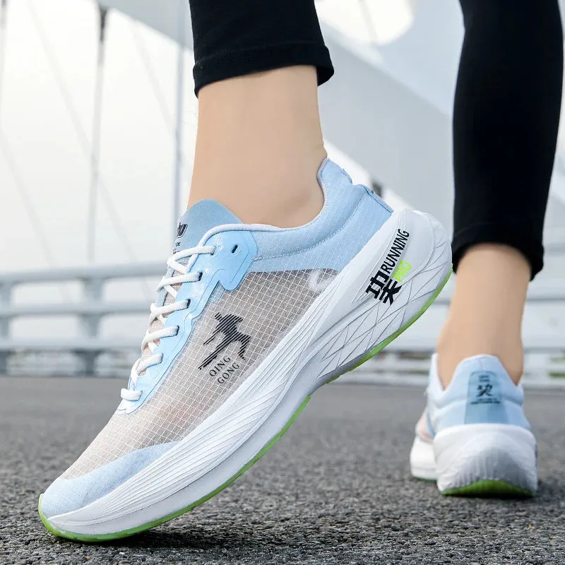 Super Light running shoes man P 2 full Palm Carbon Board running shoes race professional marathon sports shoes