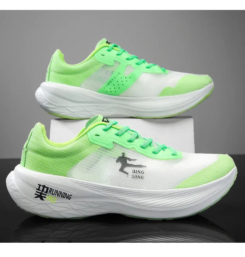Super Light running shoes man P 2 full Palm Carbon Board running shoes race professional marathon sports shoes