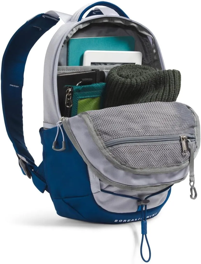 THE NORTH FACE 10L Mini Borealis Everyday Backpack - PFAS Free, Mystic Haze Dark Heather/Estate Blue, One Size
