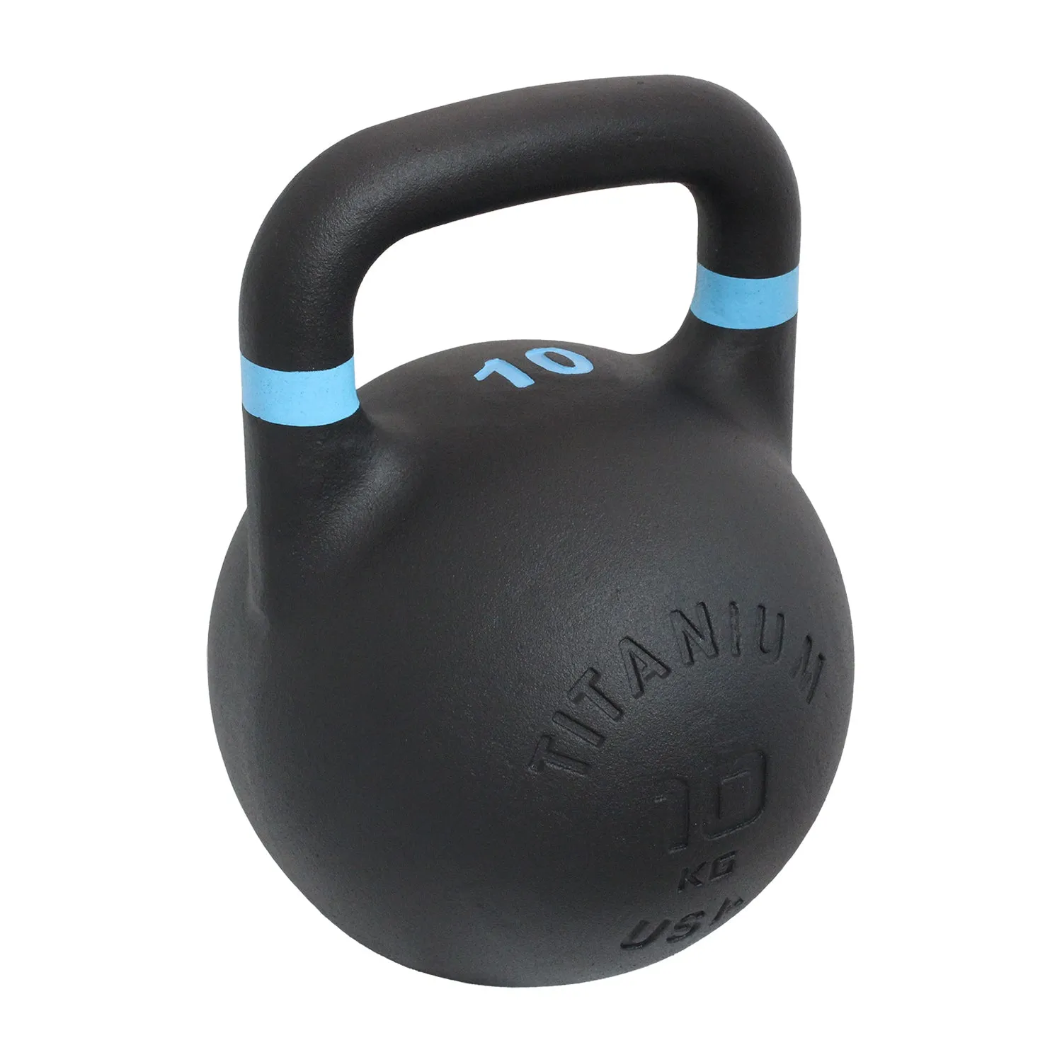 TITANIUM USA 10KG STEALTH SERIES COMPETITION KETTLEBELL
