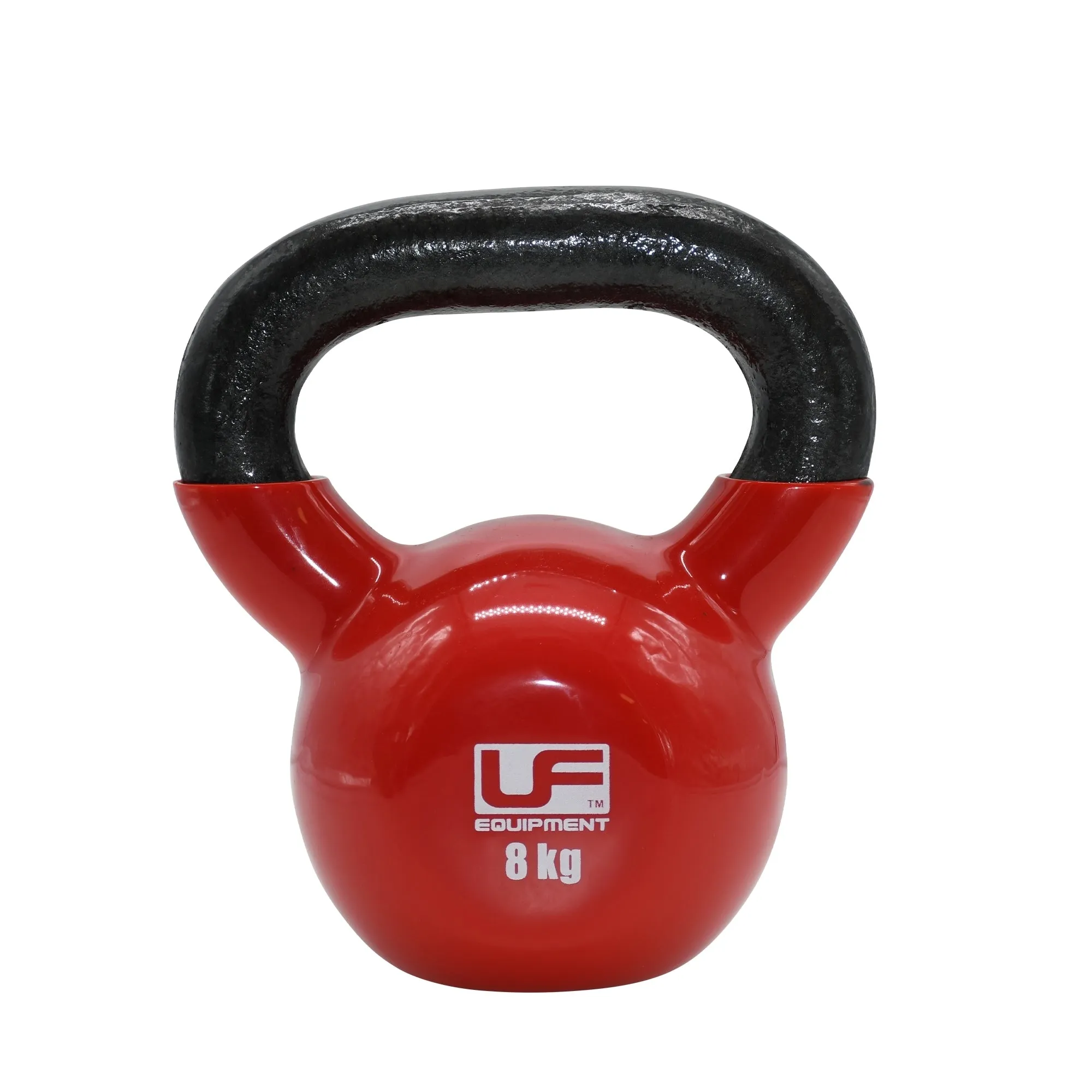 Vinyl Coated Cast Iron Kettlebell - 8KG
