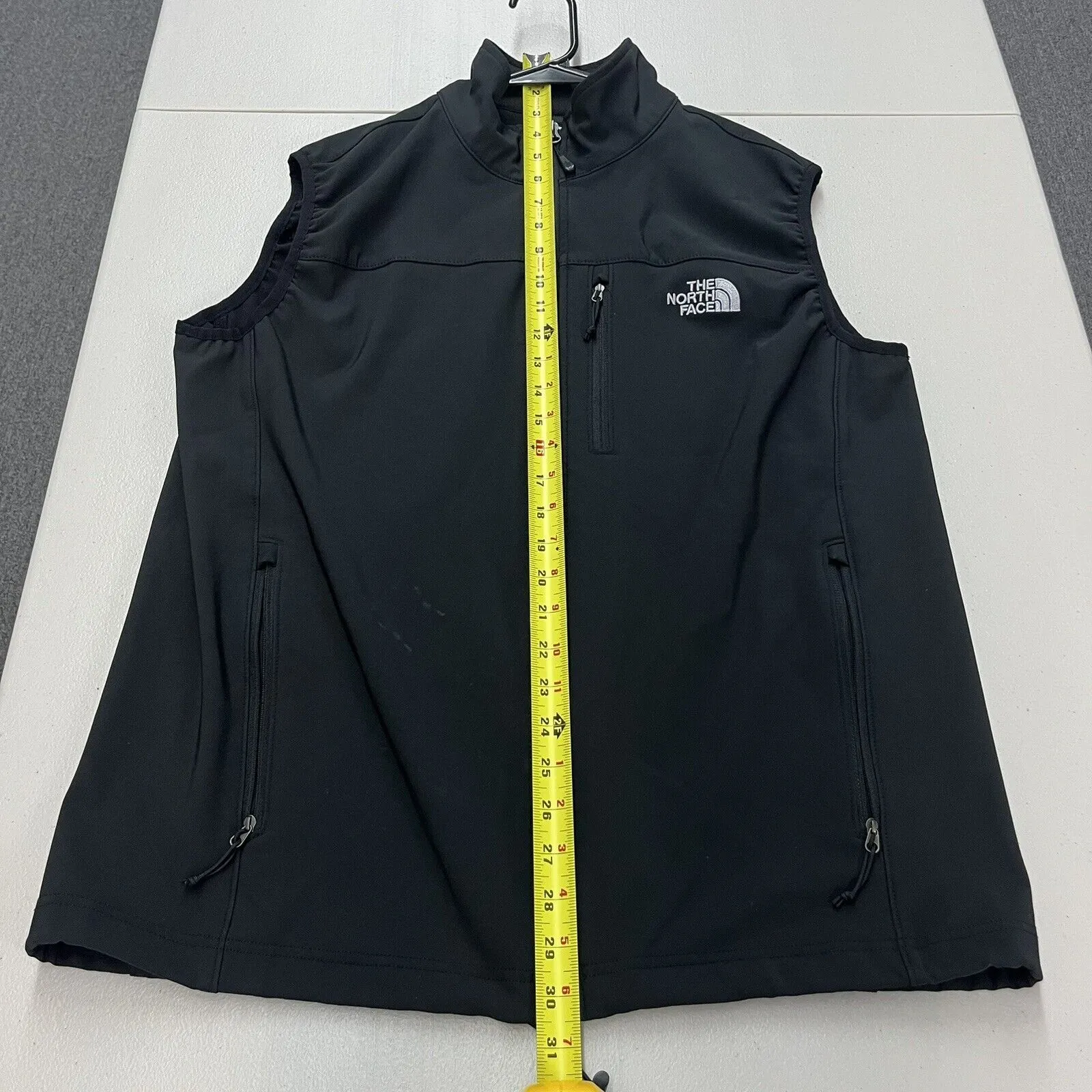 Vtg 2000s Y2K Men's The North Face Apex Water Resistant Black Vest Size L