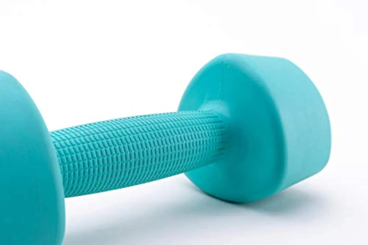 ZIVA Unisex's Chic Studio Tribell 1 kg Dumbbells, Turquoise, One Size